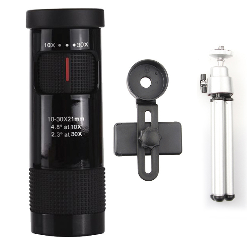 Mobile Monocular Dual-use Zoom Telescope