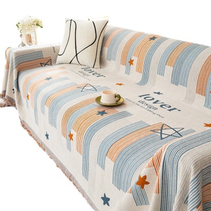 Reversible Chenille Sofa Cover