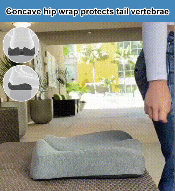 Breathable pressure-reducing waist and tail vertebra chair cushion ​