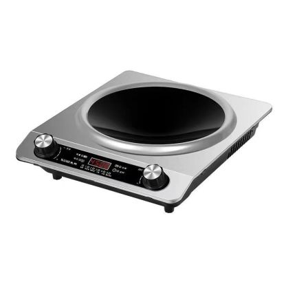[No limit on pot type] Fast-heating high-power concave induction cooker【Cooks all three meals a day for a week (including weekend feasts) using only 1 kWh of electricity—far cheaper than gas.】】