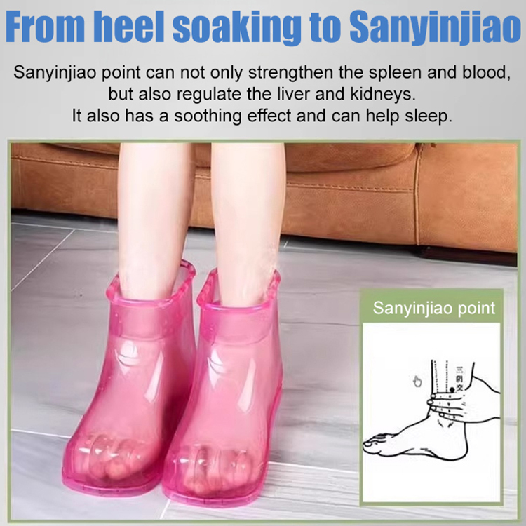 Magnetic massage foot shoes