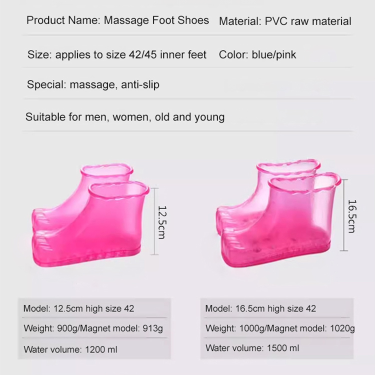 Magnetic massage foot shoes