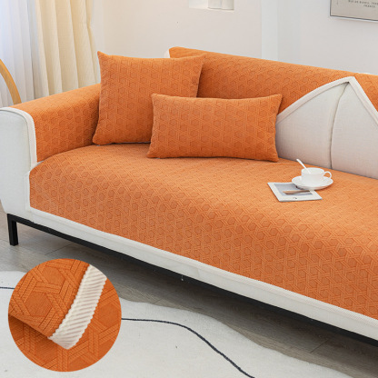 Chenille Jacquard Fabric Dustproof Waterproof Oilproof Sofa Cover