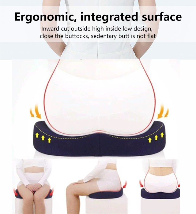 Breathable pressure-reducing waist and tail vertebra chair cushion ​