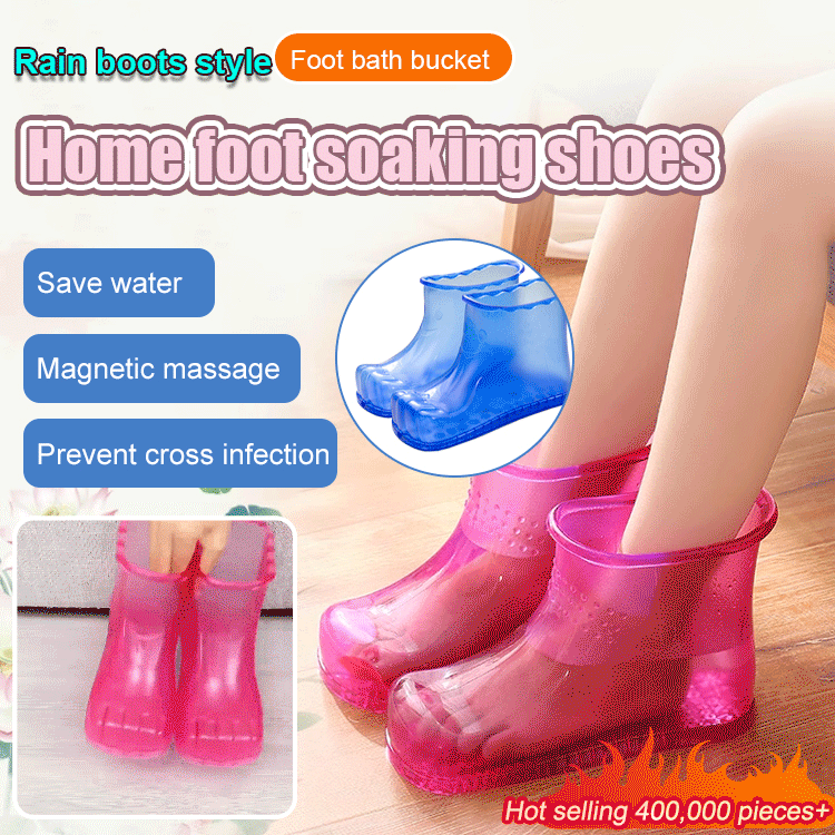 Magnetic massage foot shoes