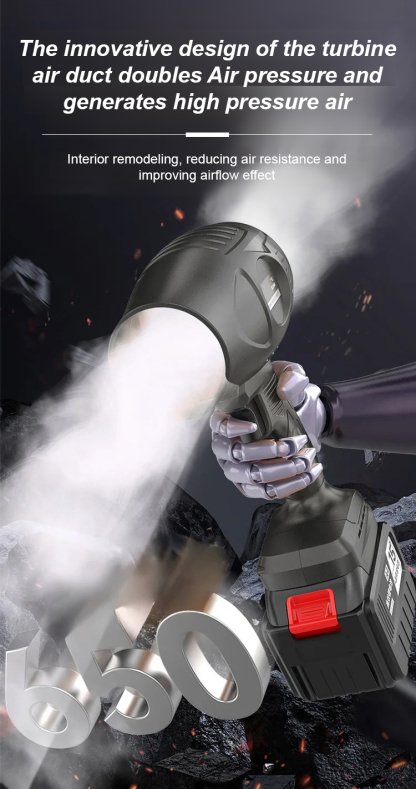 Super powerful cordless blower