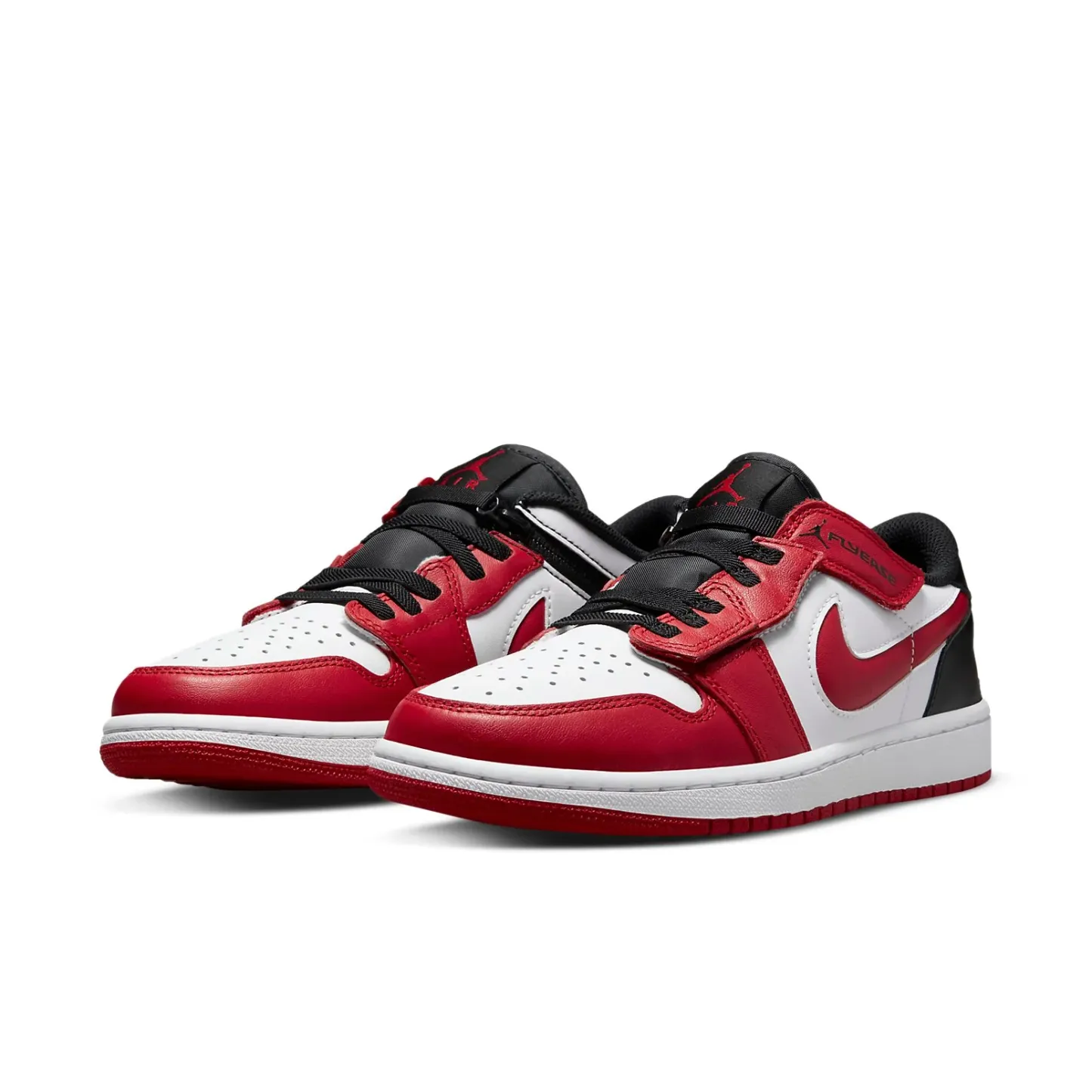 Air jtthhordan 1 Low FlyEase 'White Gym Red' DM1206-163