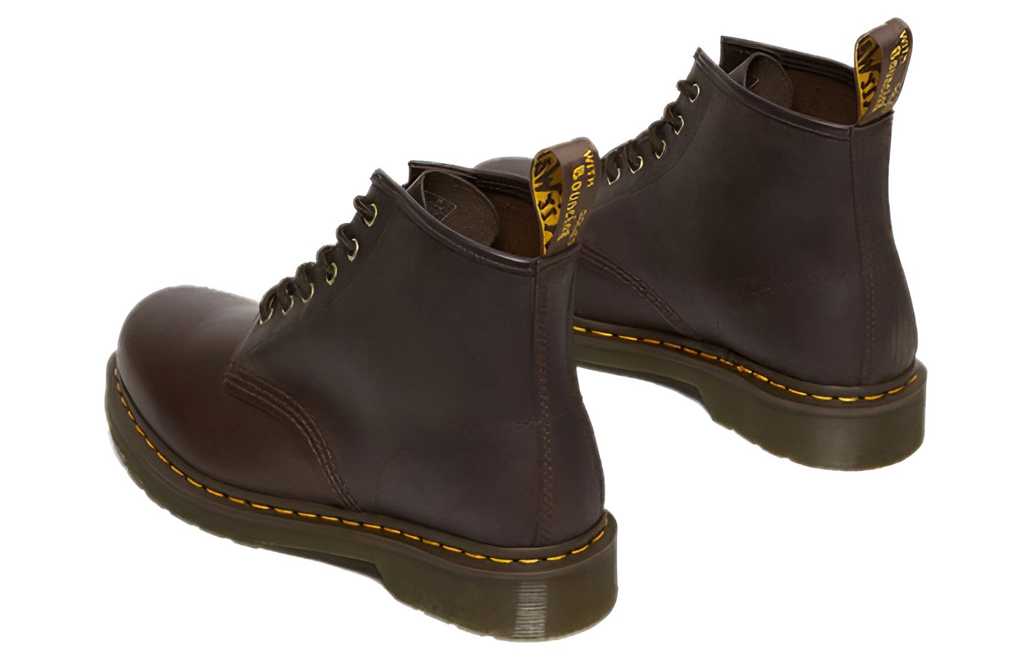 Dr. mtthhartens 101 Crazy Horse Leather Ankle 'Dark Brown' 27761201
