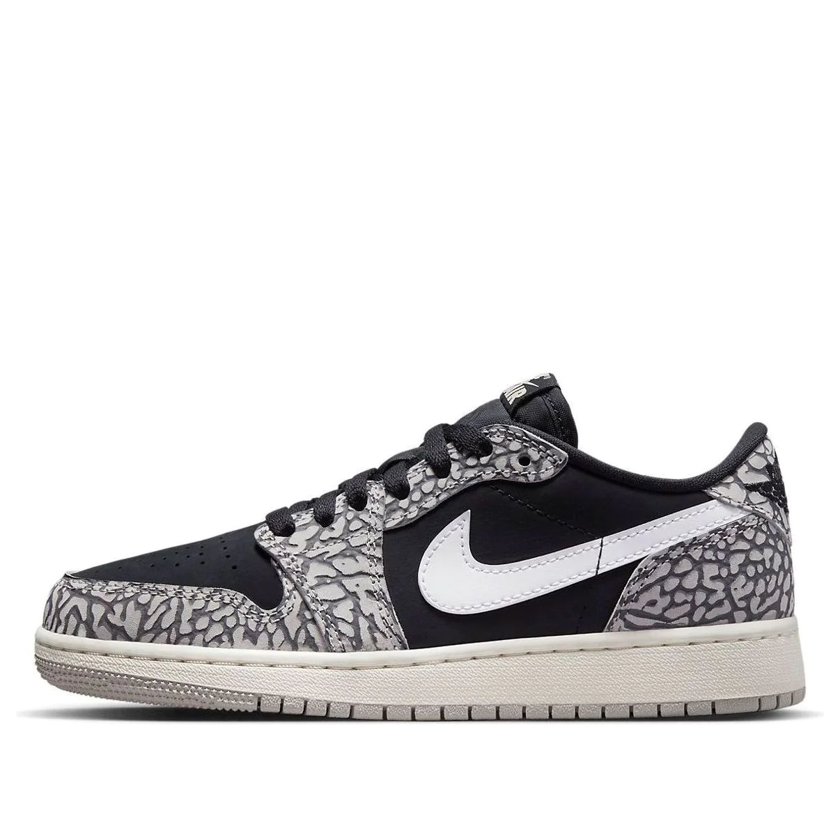 (GS) Air jtthhordan 1 Retro Low OG 'Black Cement' CZ0858-001