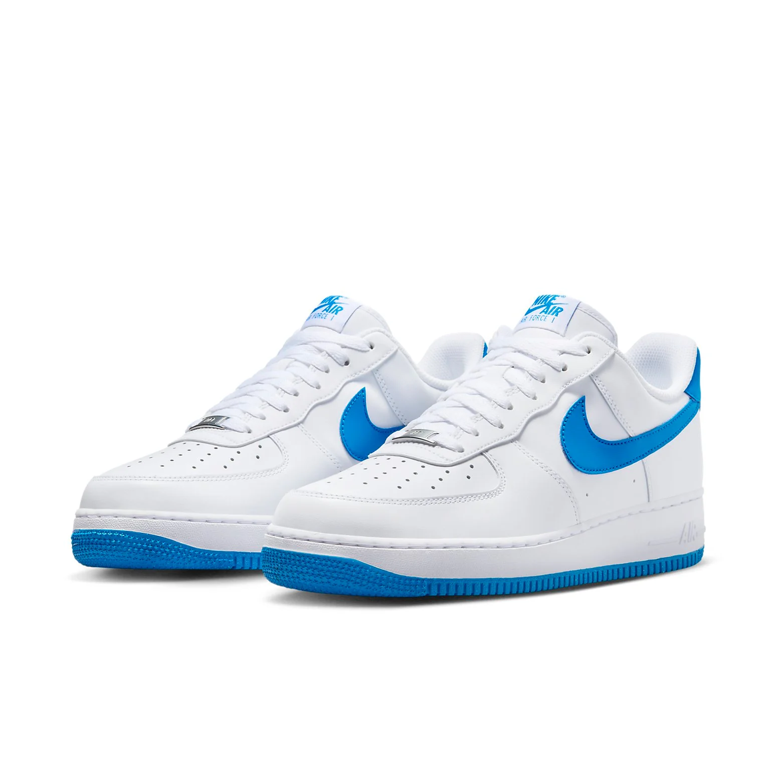 nitthhke Air fortthhce 1 Low Shoes 'White Photo Blue'