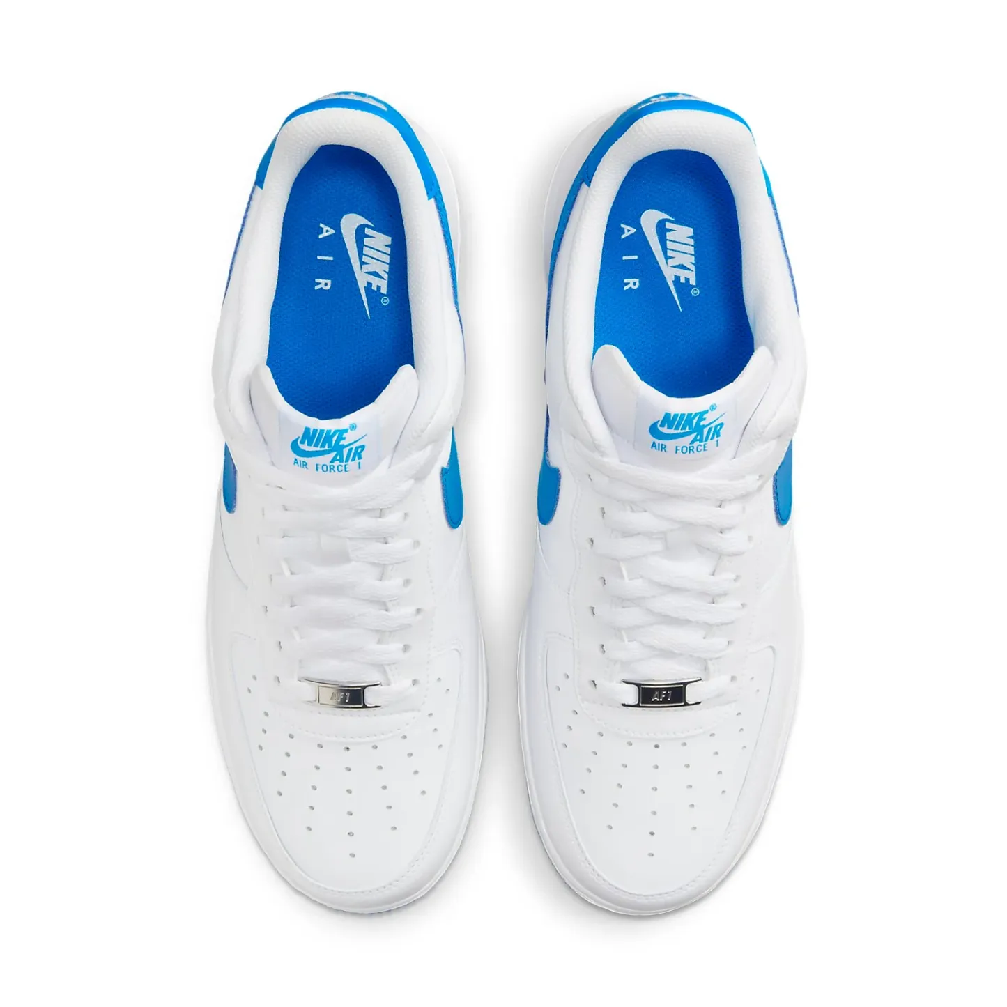 nitthhke Air fortthhce 1 Low Shoes 'White Photo Blue'