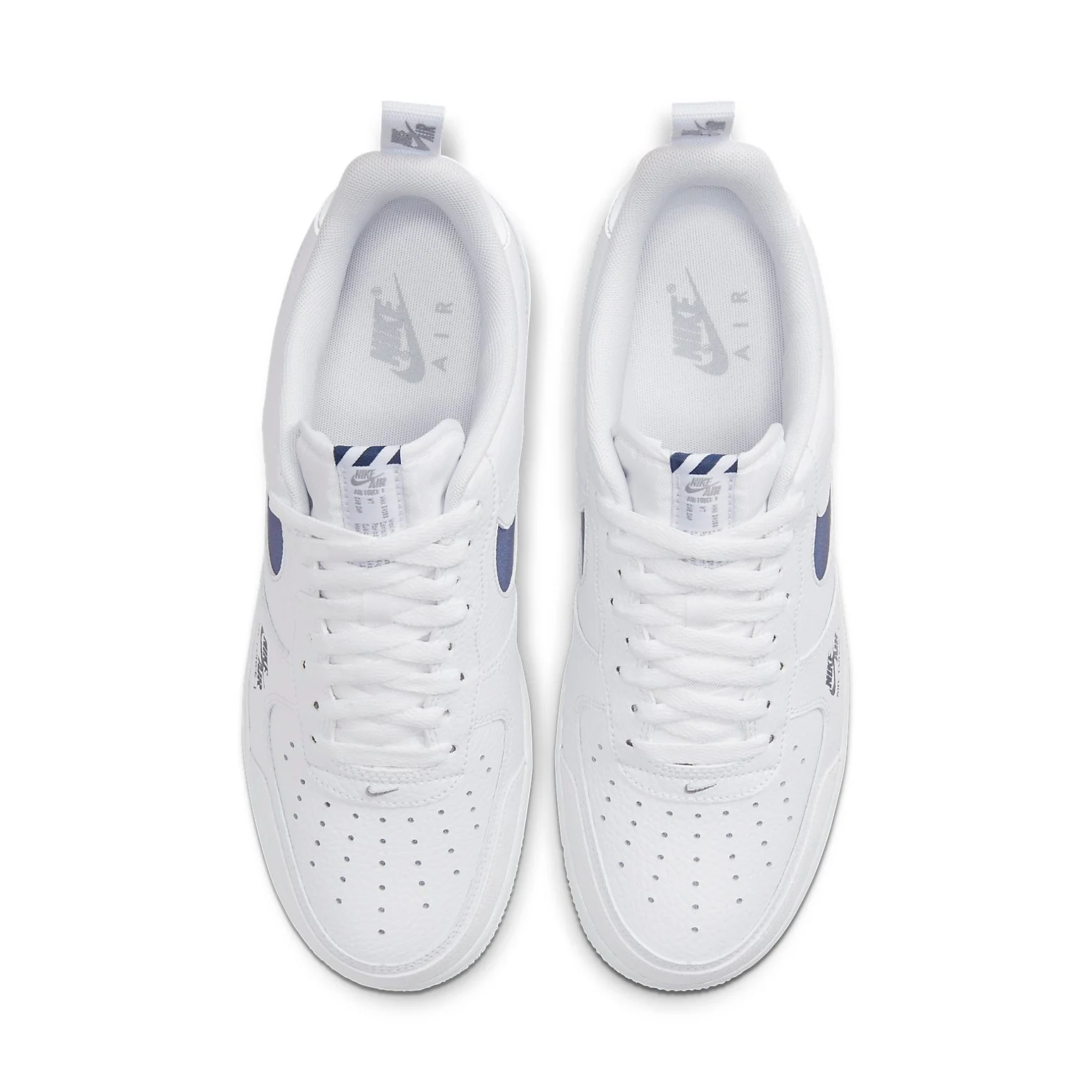 nitthhke Air fortthhce 1 Low Utility 'Reflective White Navy'
