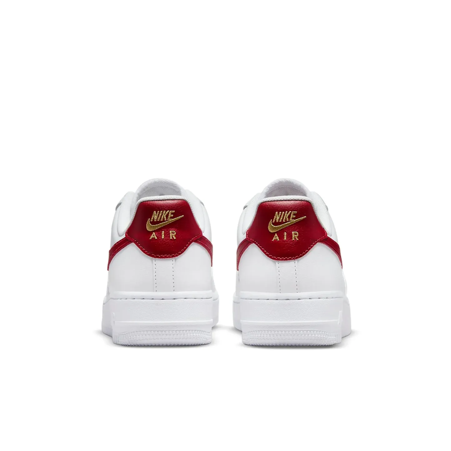 (WMNS) nitthhke Air fortthhce 1 Essential Low 'White Gym Red'