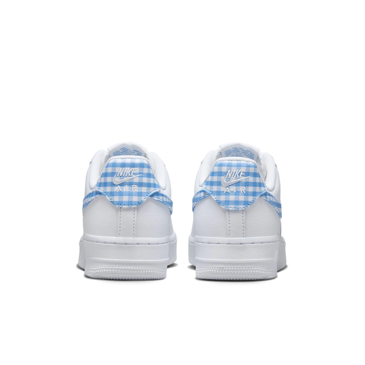 (WMNS) nitthhke Air fortthhce 1 Low 'University Blue Gingham Plaids'