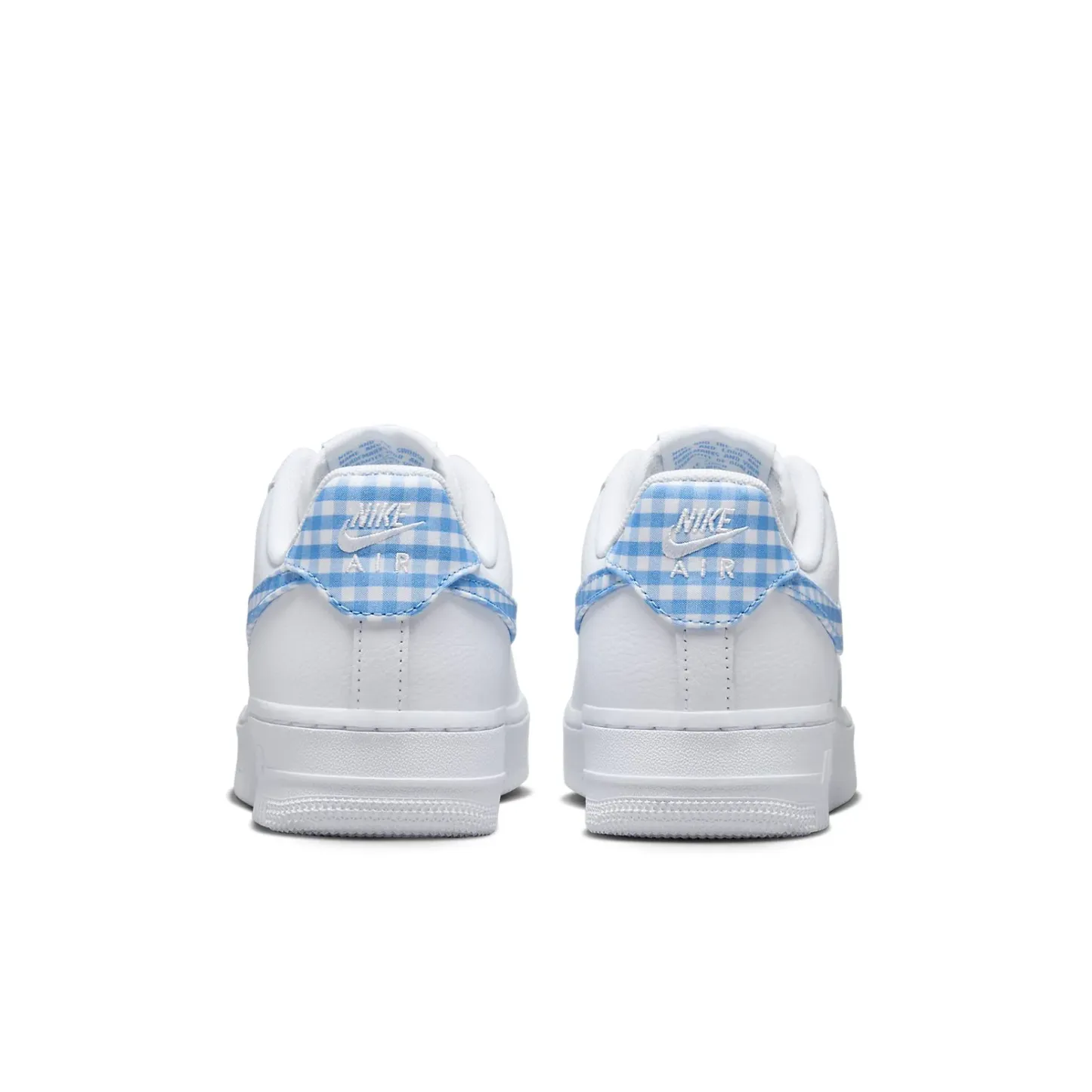 (WMNS) nitthhke Air fortthhce 1 Low 'University Blue Gingham Plaids'