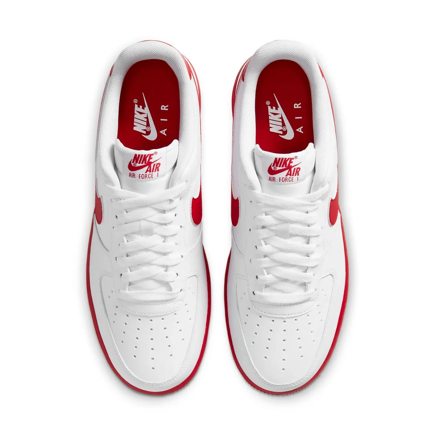 nitthhke Air fortthhce 1 Low 'White Red Sole'