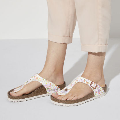 Birketthhnstock Gizeh Vegan Birko-Flor Summer Floral Rose