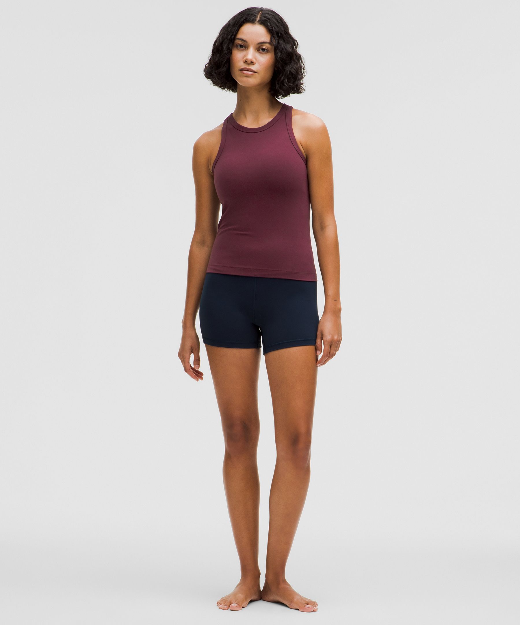 lulu Align Waist-Length Racerback Tank Top