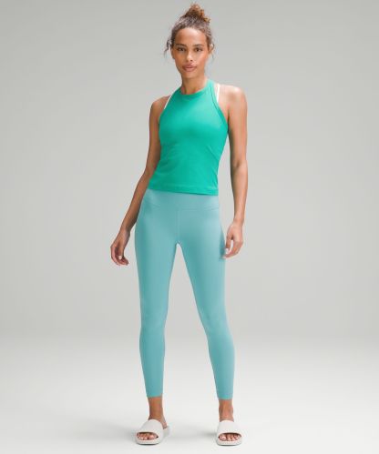 lulu Align Waist-Length Racerback Tank Top