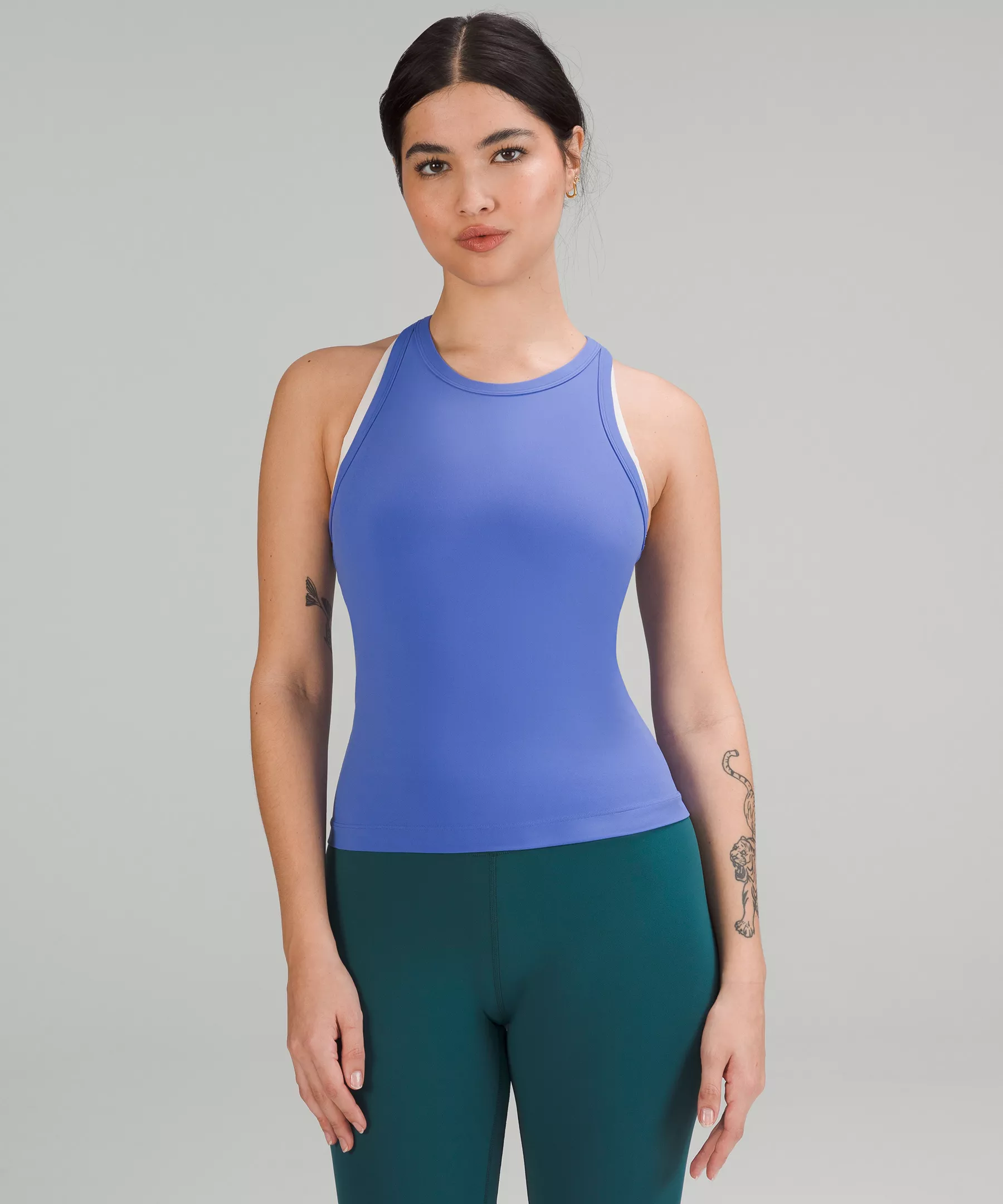lulu Align Waist-Length Racerback Tank Top
