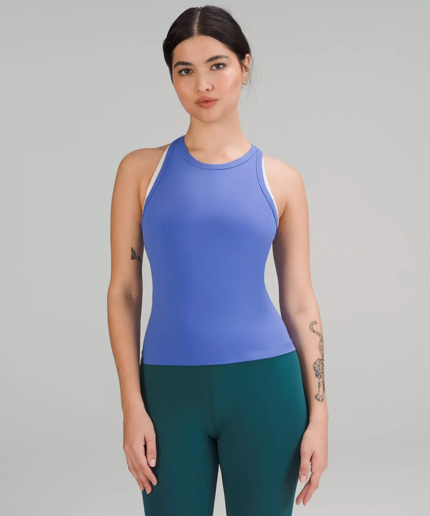 lulu Align Waist-Length Racerback Tank Top