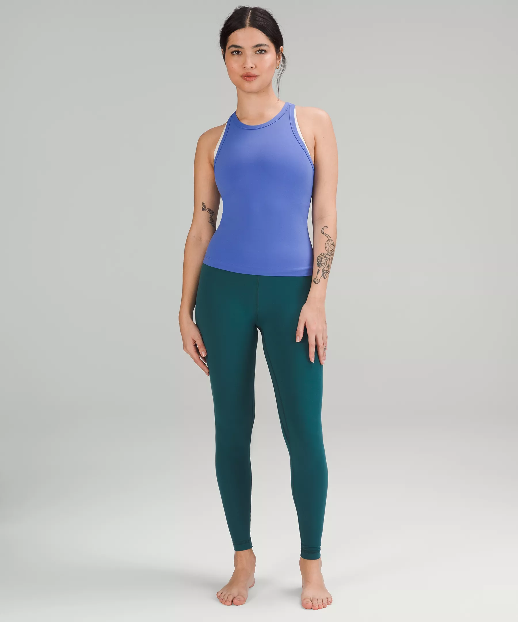 lulu Align Waist-Length Racerback Tank Top