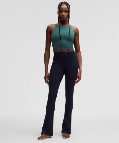 lulu Align Ribbed High-Neck Tank Top