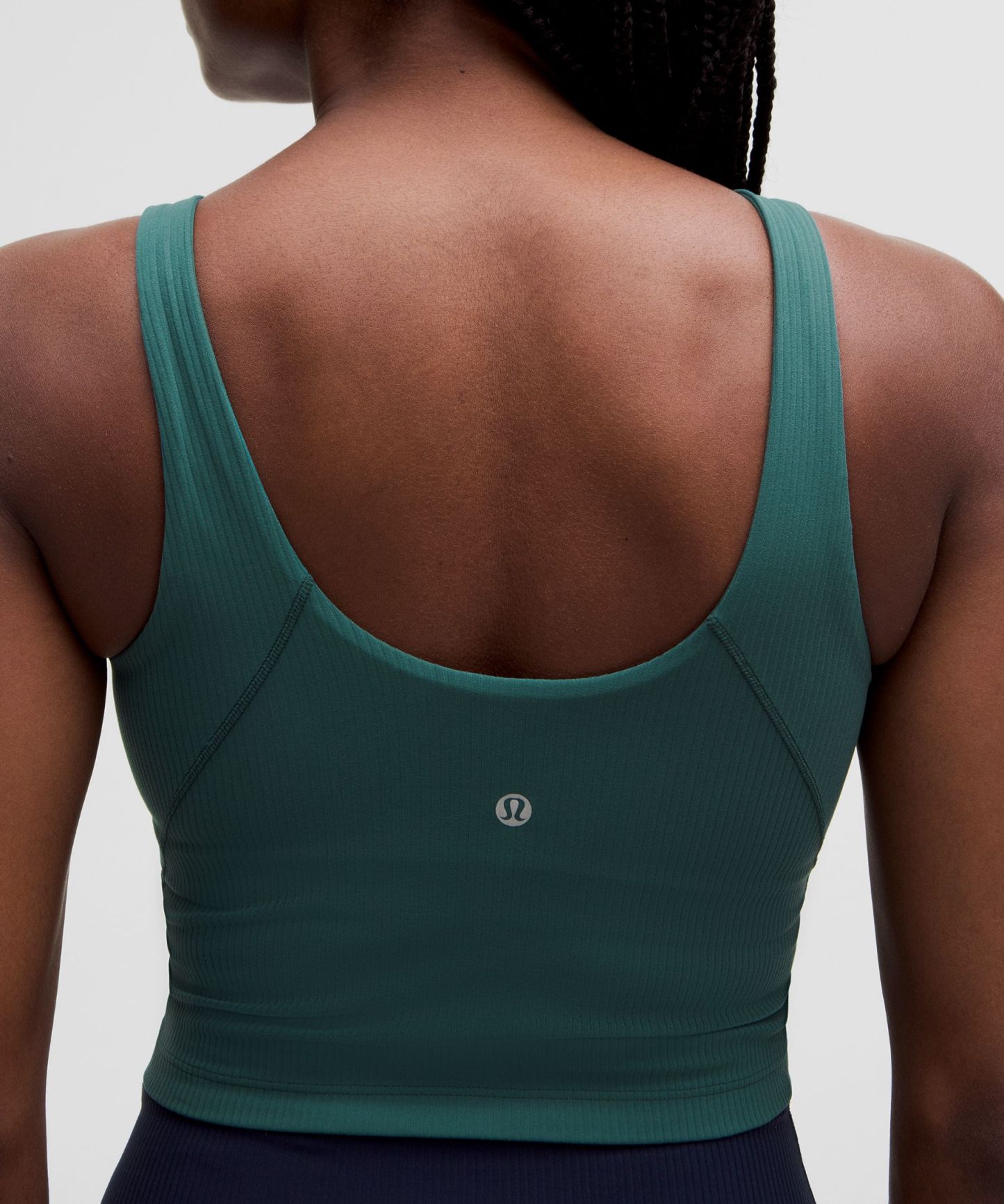 lulu Align Ribbed High-Neck Tank Top