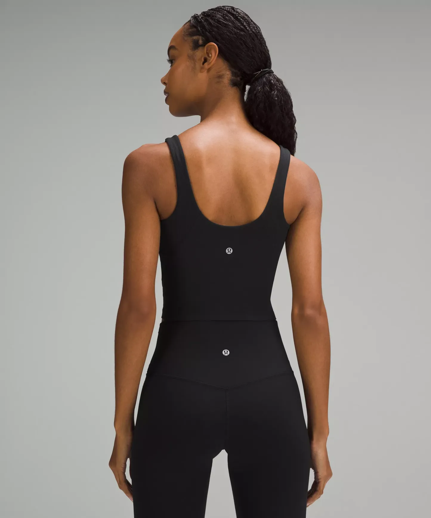 lulu Align Ribbed Henley Tank Top Light Support, A/B Cup