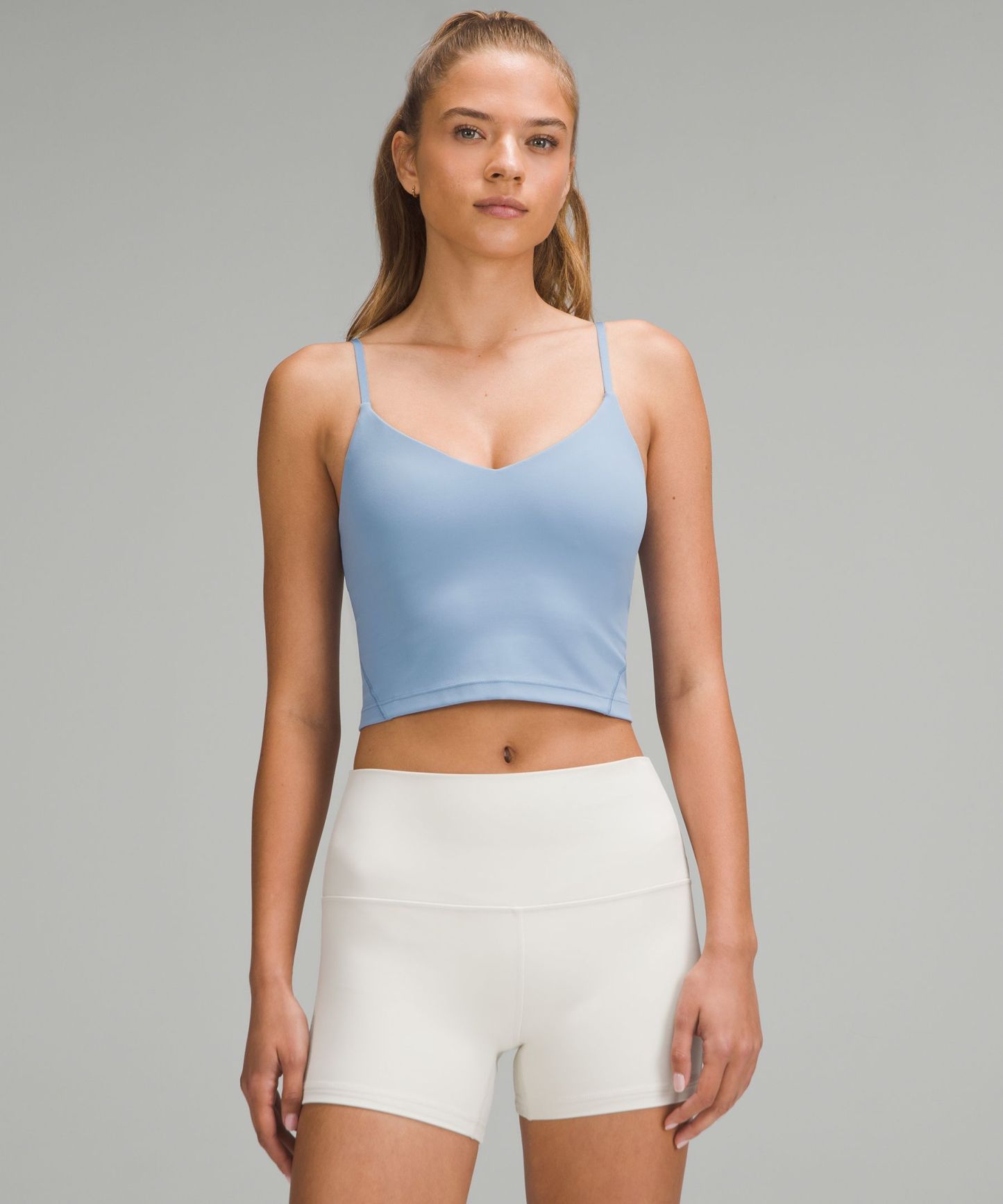 lulu Align Cropped Cami Tank Top Light Support, A/B Cup