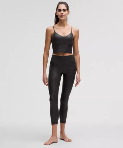 lulu Align Ribbed Cami Tank Top Shine A/B Cup
