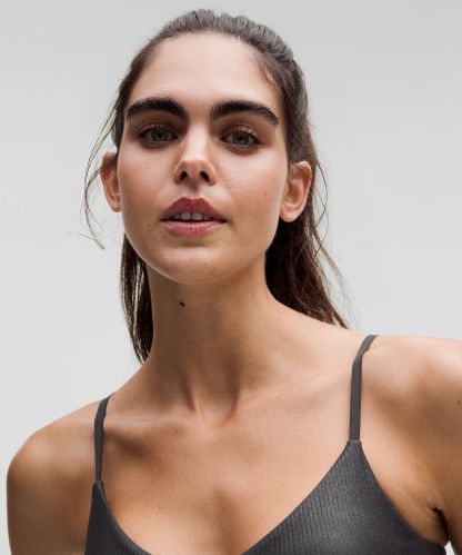 lulu Align Ribbed Cami Tank Top Shine A/B Cup