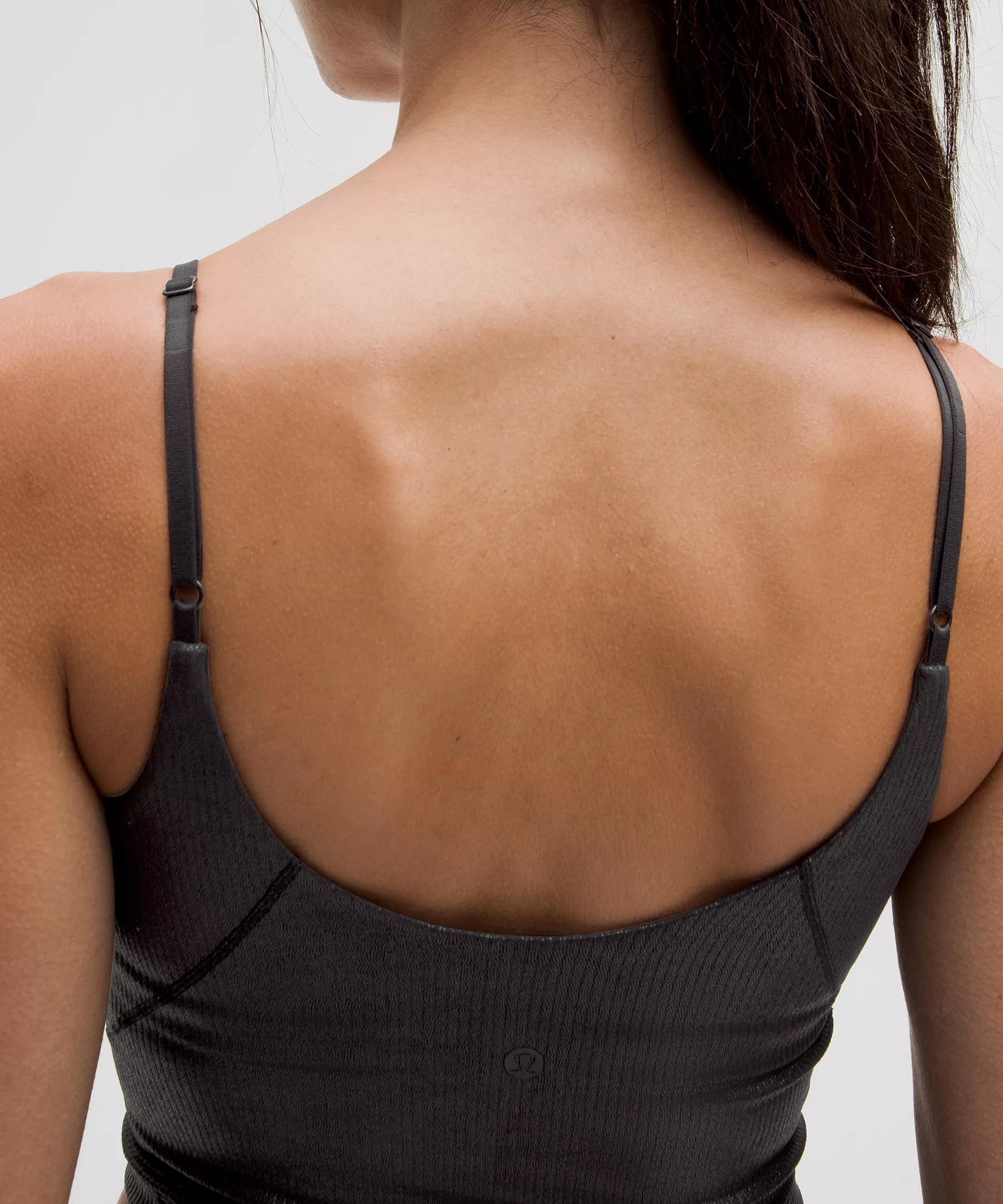 lulu Align Ribbed Cami Tank Top Shine A/B Cup