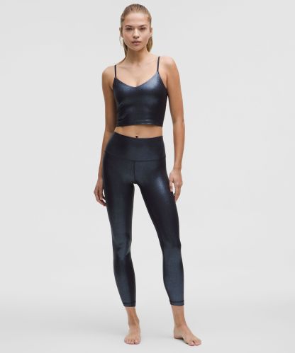 lulu Align Ribbed Cami Tank Top Shine A/B Cup
