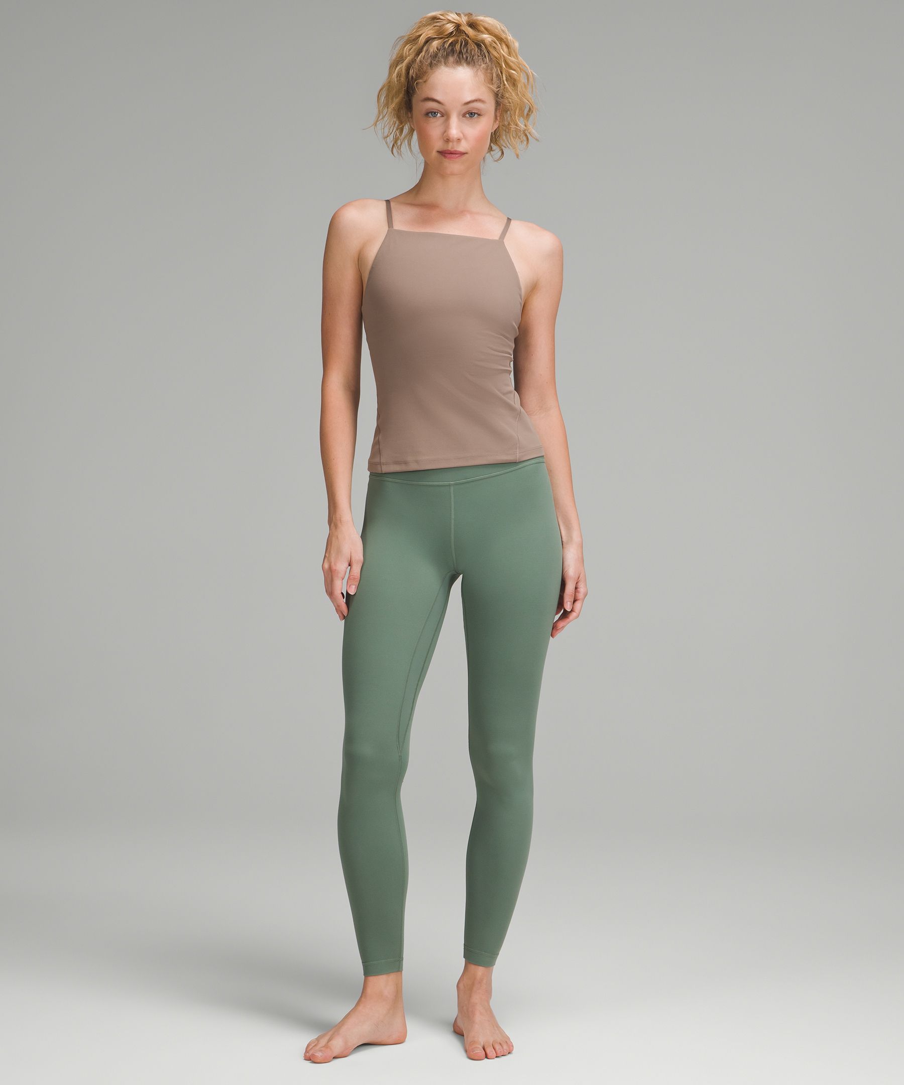 lulu Align High-Neck Cami Tank Top Light Support, A/B Cup