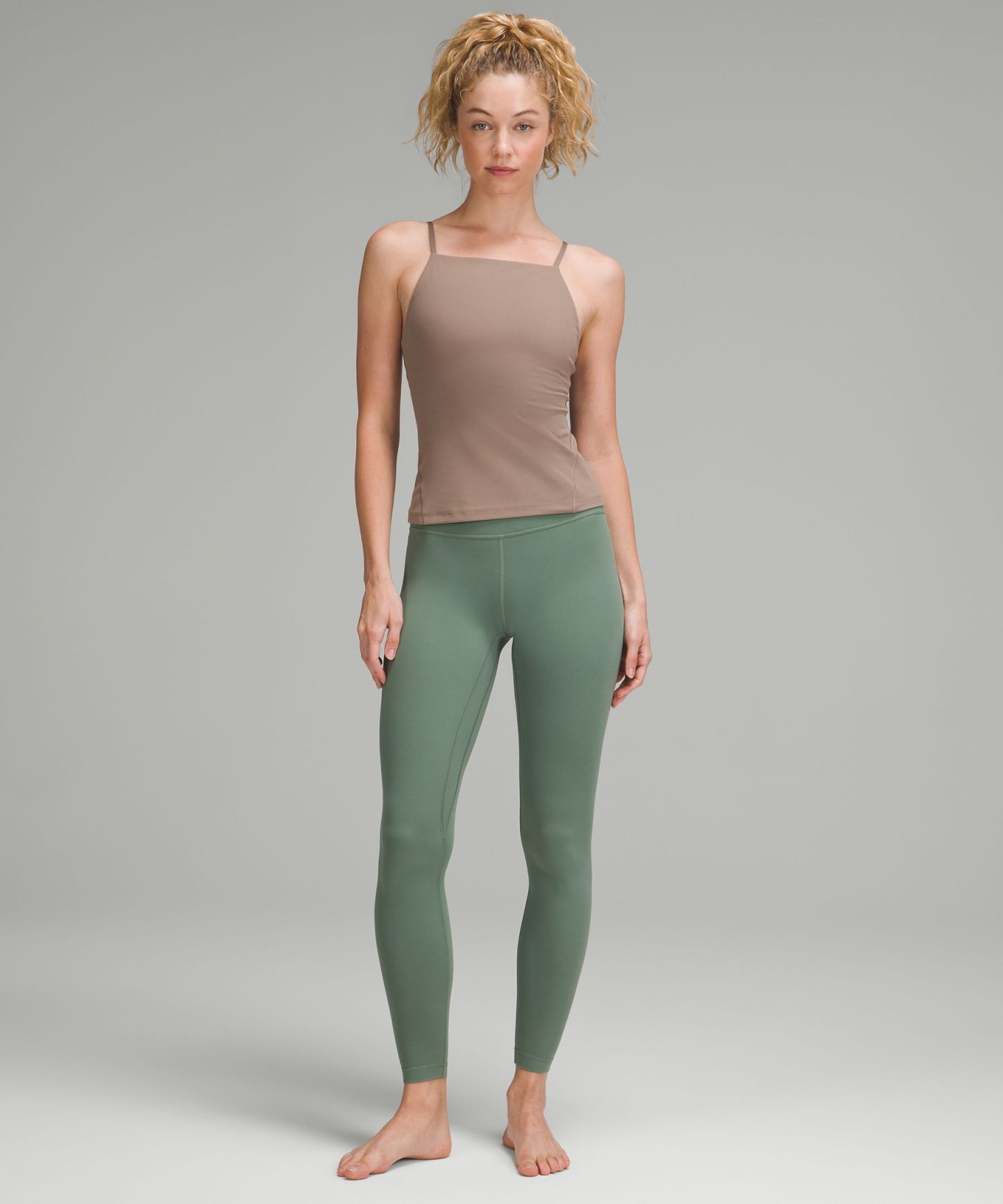 lulu Align High-Neck Cami Tank Top Light Support, A/B Cup