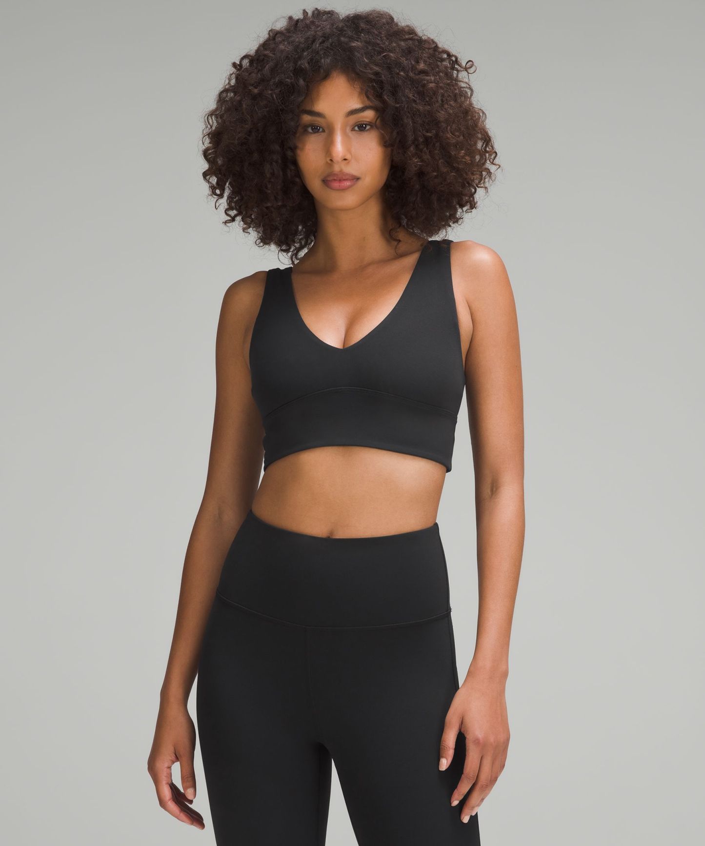 lulu Align V-Neck Bra Light Support, C/D Cup