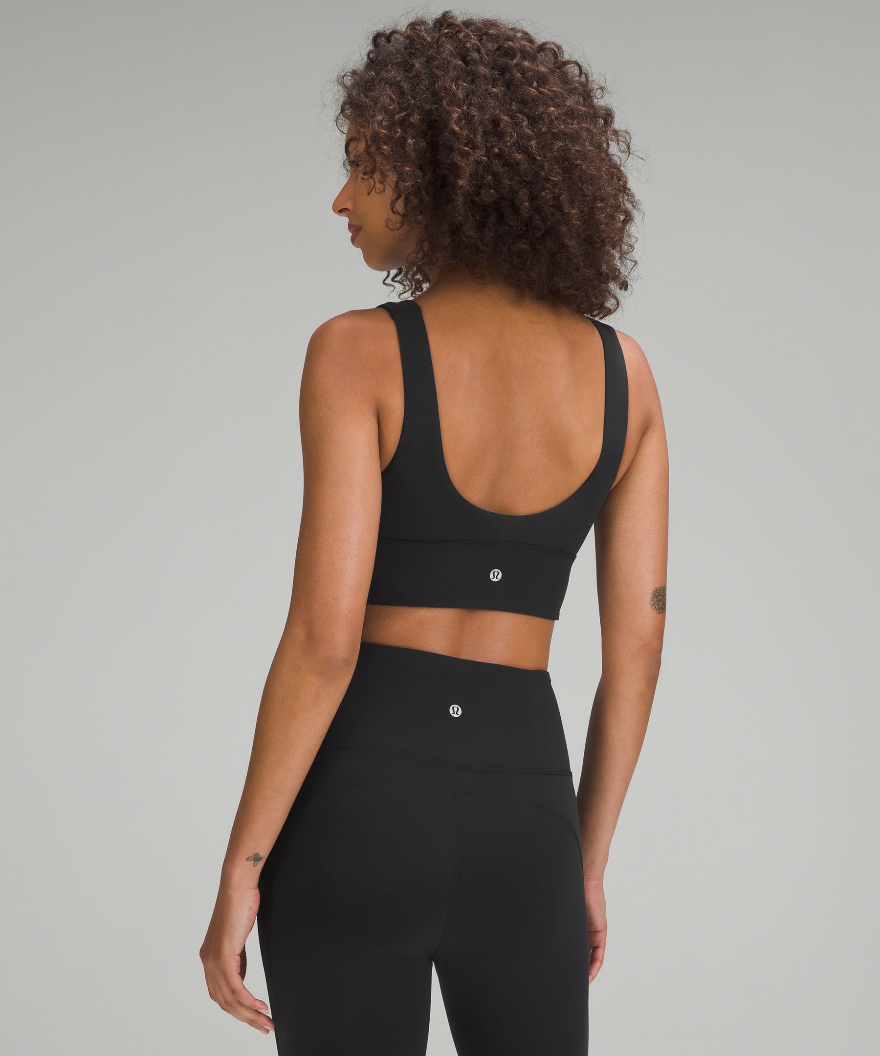 lulu Align V-Neck Bra Light Support, C/D Cup