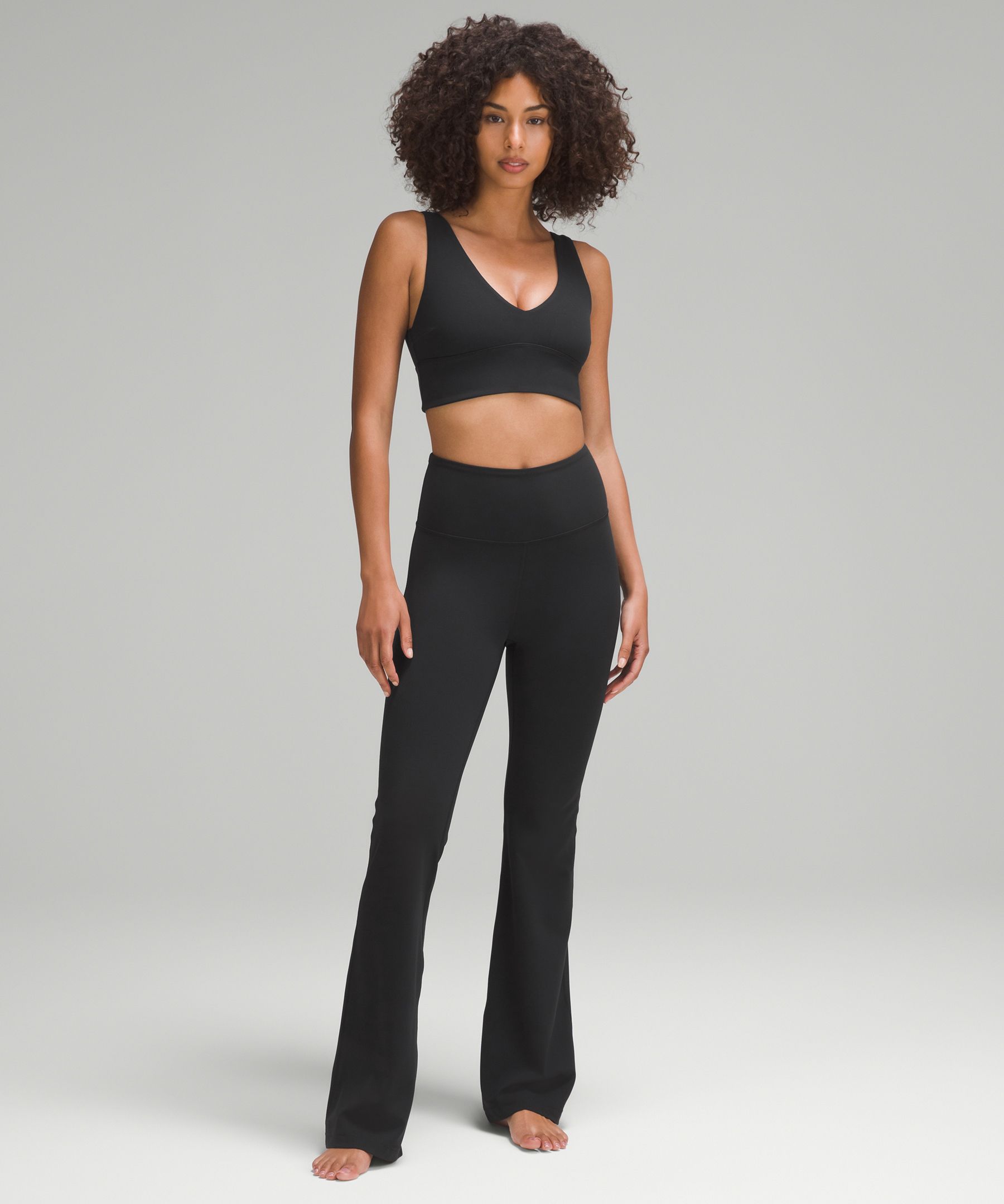 lulu Align V-Neck Bra Light Support, C/D Cup