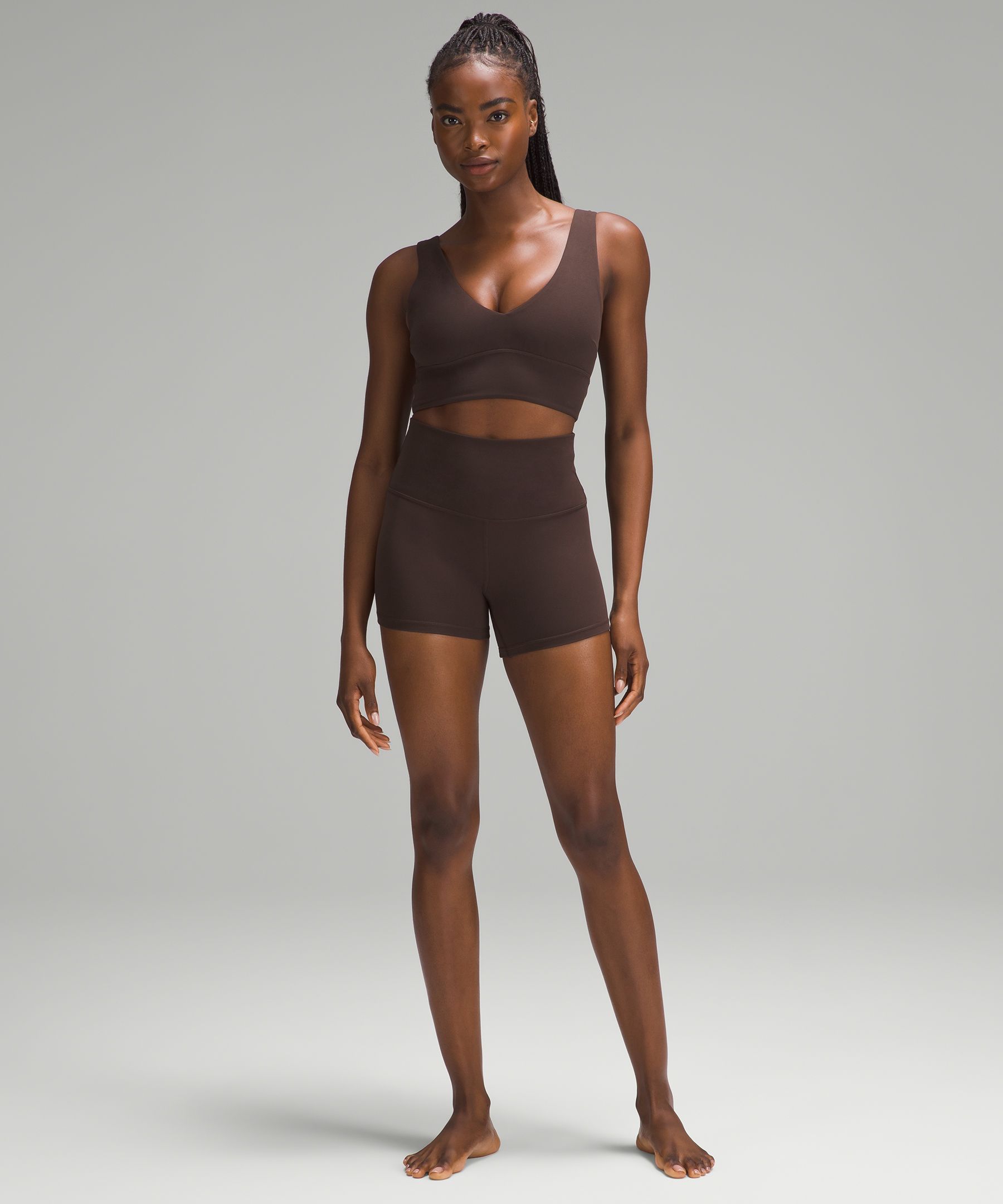 lulu Align V-Neck Bra Light Support, C/D Cup
