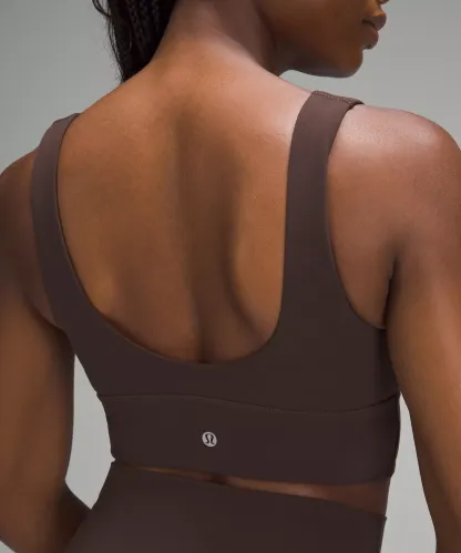 lulu Align V-Neck Bra Light Support, C/D Cup