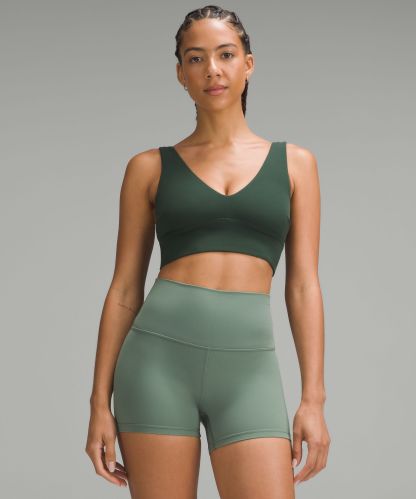 lulu Align V-Neck Bra Light Support, C/D Cup