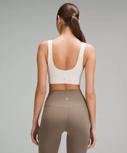 lulu Align V-Neck Bra Light Support, A/B Cup