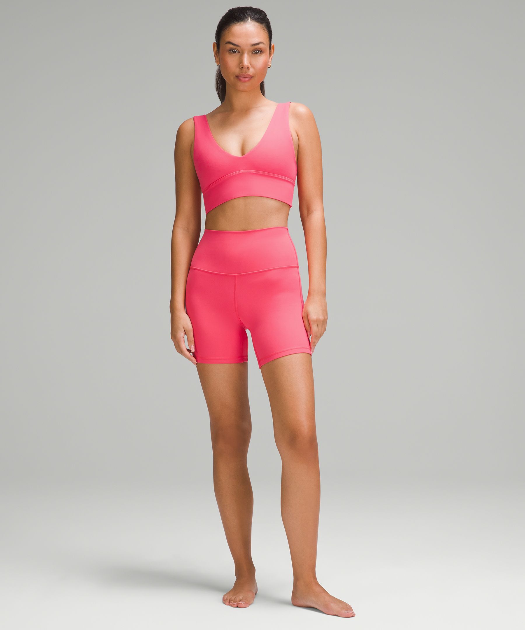 lulu Align V-Neck Bra Light Support, A/B Cup