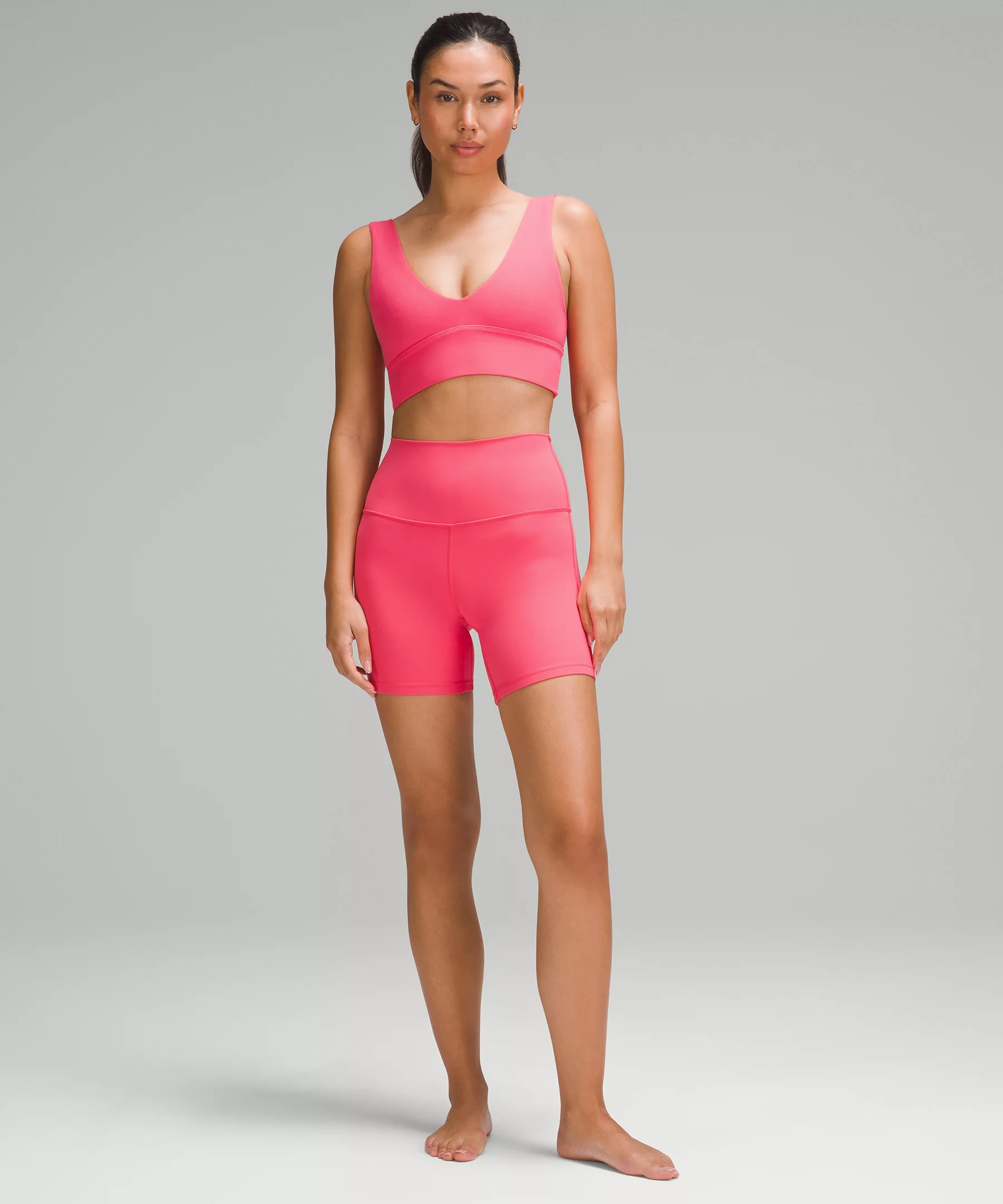 lulu Align V-Neck Bra Light Support, A/B Cup