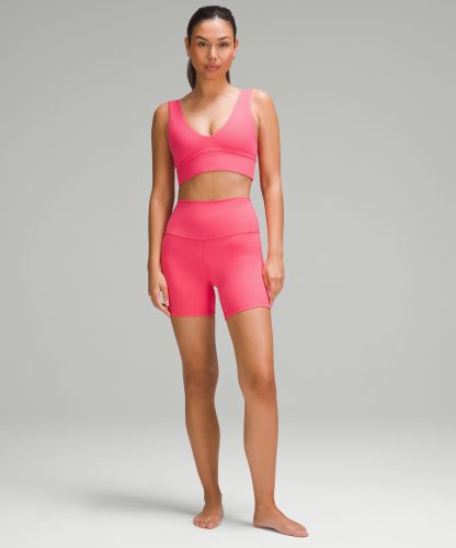 lulu Align V-Neck Bra Light Support, A/B Cup