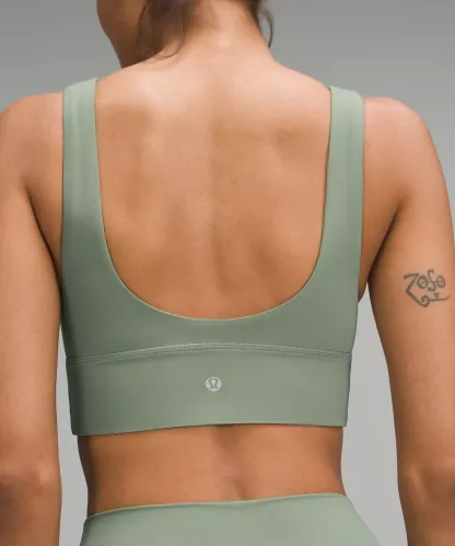 lulu Align V-Neck Bra Light Support, A/B Cup