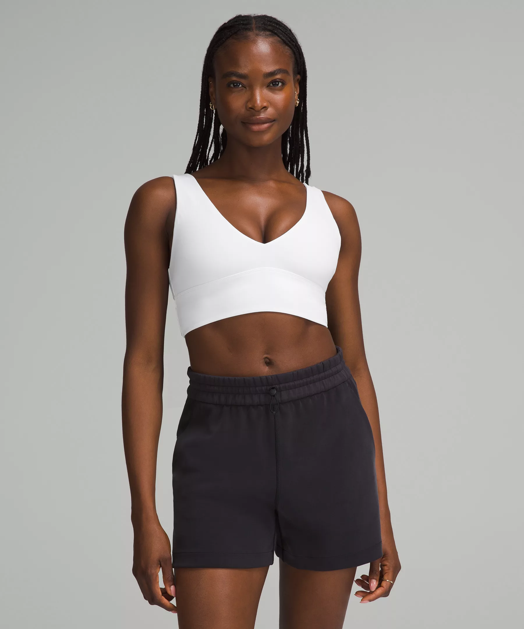 lulu Align V-Neck Bra Light Support, C/D Cup