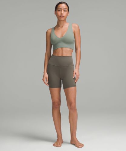 lulu Align V-Neck Bra Light Support, C/D Cup