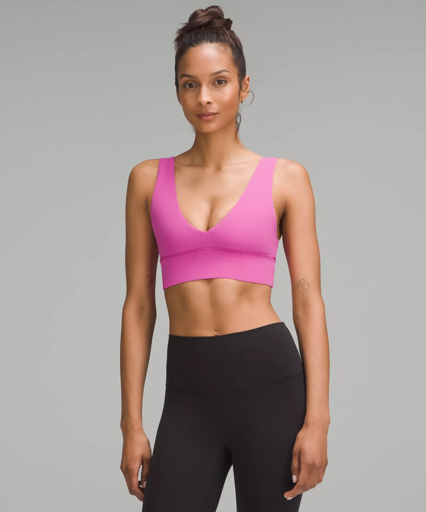 lulu Align V-Neck Bra Light Support, A/B Cup